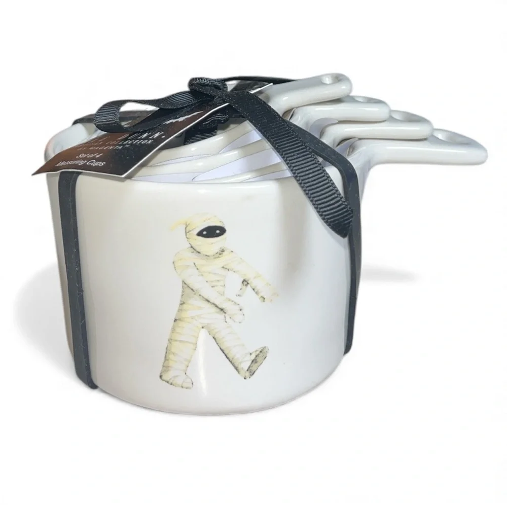 Rae Dunn Ceramic Halloween Measuring Cups